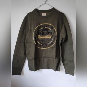 NEW Triumph Lucky Brand Crewneck Sweater Men's sz (M)